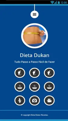 Dieta Dukan Receitas android App screenshot 2